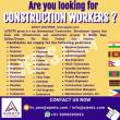 Indian Recruitment Agency for hiring construction worker - Al Riyad-Construction